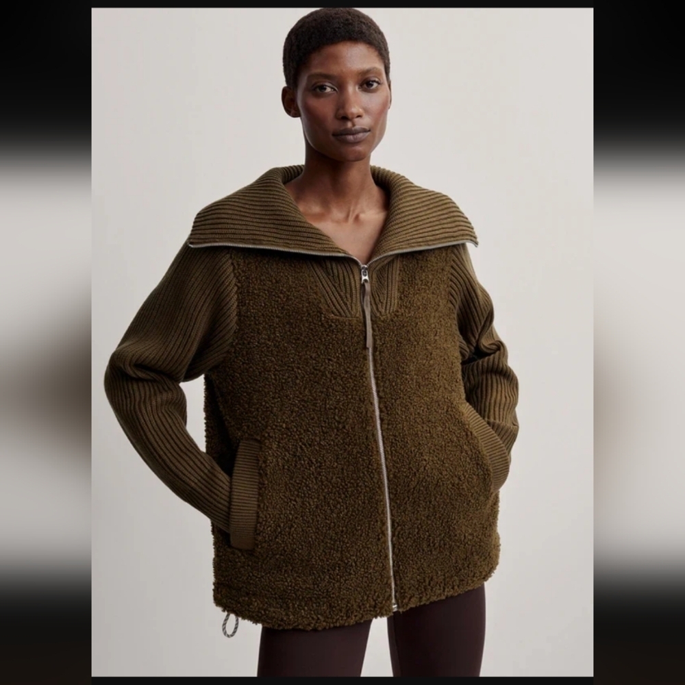 Varley Ardley Zip Through Knit Jacket